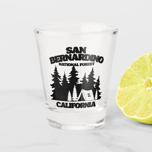 Copo De Shot Floresta Nacional de San Bernardino (Frente)