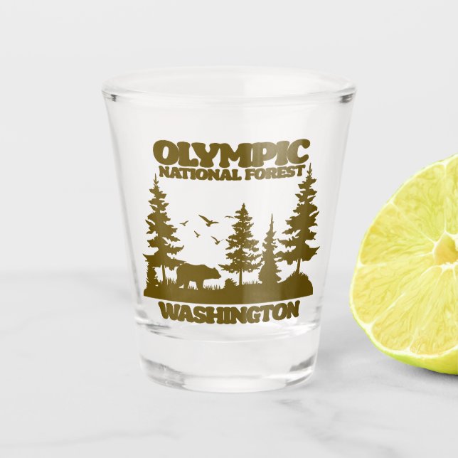 Copo De Shot Floresta Nacional olimpiadas (Frente)