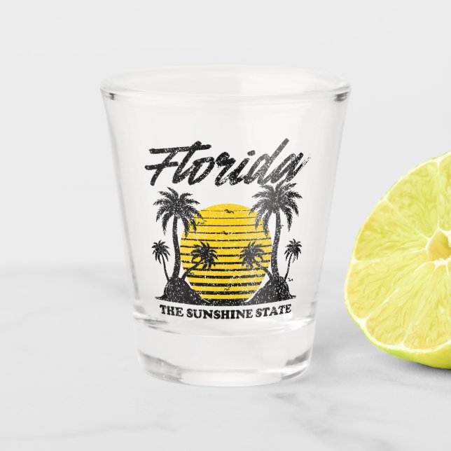 Copo De Shot Florida The Sunshine State (Frente)