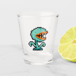 Copo De Shot Flytrap Retro de 8 bits