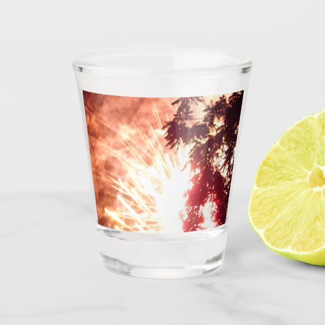 Copo De Shot Fogos de artifício 12 (Frente)