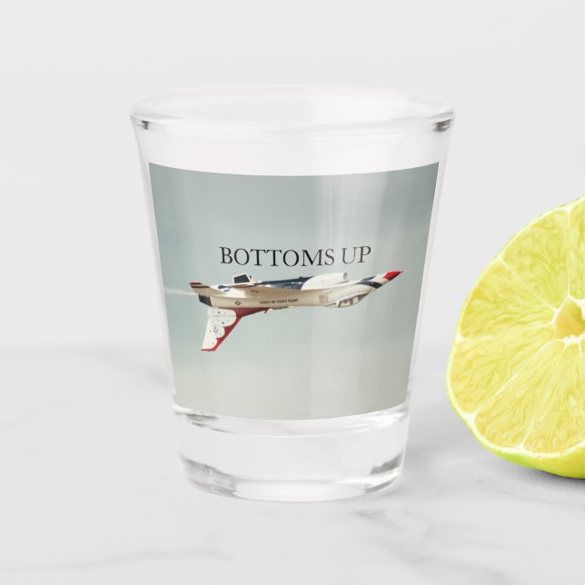 Copo De Shot Força Aérea dos Estados Unidos Thunderbird F-16 (Frente)