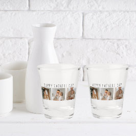 Copo De Shot Foto de Colagem Moderna e Dia de os pais Feliz Mel