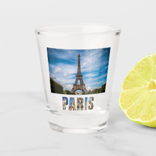 Copo De Shot Foto francesa do viagem da cidade de France da