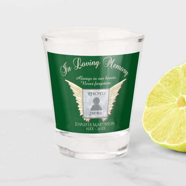 Copo De Shot Foto Memorial Shot Glass (Frente)