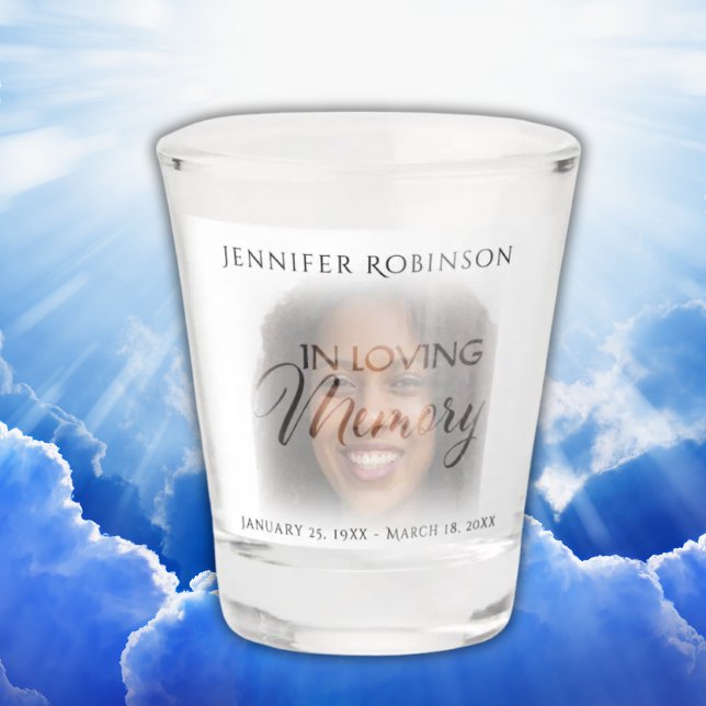 Copo De Shot Foto Memorial Shot Glass (Criador carregado)