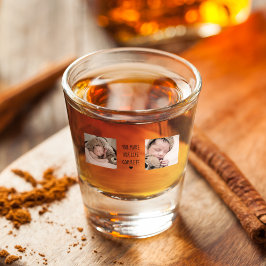 Copo De Shot Foto Moderna Dois | Você Faz Nossa Vida Completa