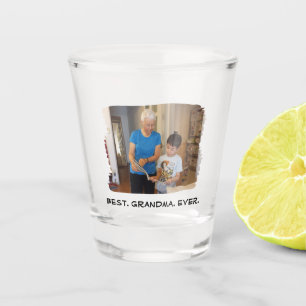 Copo De Shot Foto Personalizada Da Avó Melhor Avó Nunca Nana