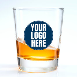 Copo De Shot Foto personalizada da empresa do logotipo comercia