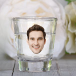 Copo De Shot Foto personalizada de Festa de aniversário diverti<br><div class="desc">Vidro de Foto com Foto de Diversão de Imagem Personalizada</div>