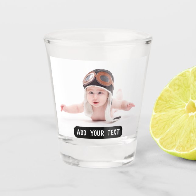 Copo De Shot Foto personalizada de Impressão personalizada pers (Frente)