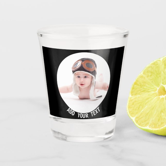 Copo De Shot Foto personalizada de Impressão personalizada pers (Frente)