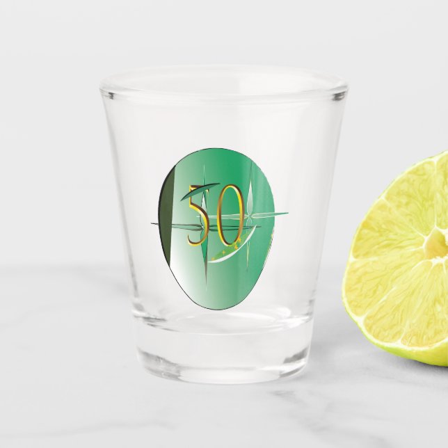 Copo De Shot Fotografia para 50 (Frente)