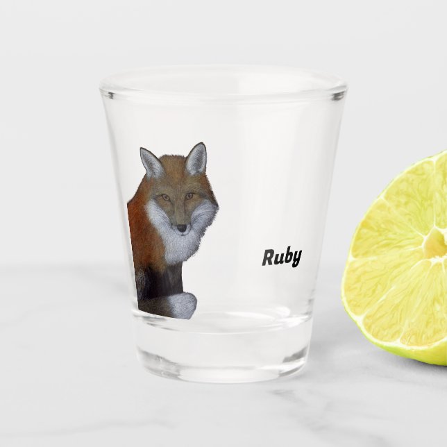 Copo De Shot Fox Glass (Frente)