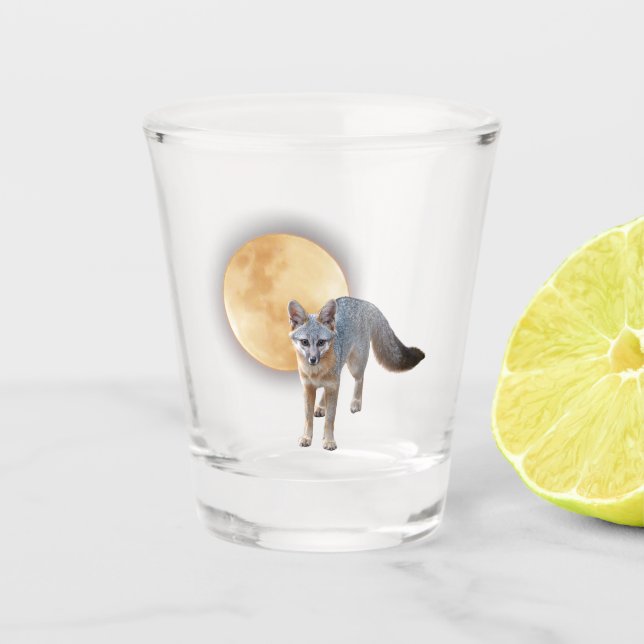 Copo De Shot Fox Moon Shot Glass (Frente)