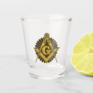 Copo De Shot Freemason