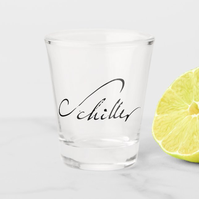Copo De Shot Friedrich Schiller Shot Glass (Frente)