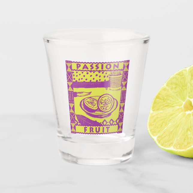 Copo De Shot Fruta de Paixão (Frente)