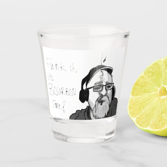 Copo De Shot Funk, atirou em vidro (Frente)