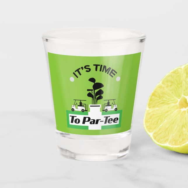 Copo De Shot Funny Golfing Pros Golfing Fanatics Sports (Frente)