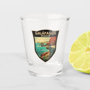 Copo De Shot Galápagos Ilhas Viagem de Arte