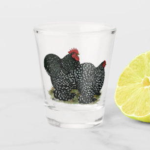 Copo De Shot Galinhas Mottled Cochin