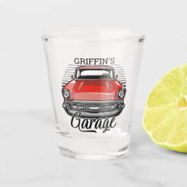 Copo De Shot Garagem de Automóveis Clássicos Retroativos do NOM