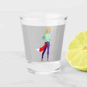 Copo De Shot garota foxy