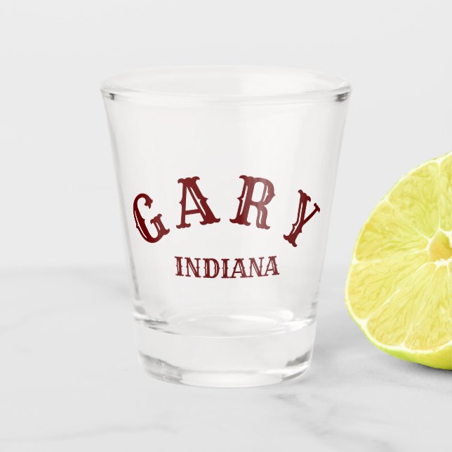 Copo De Shot Gary, Indiana (Frente)