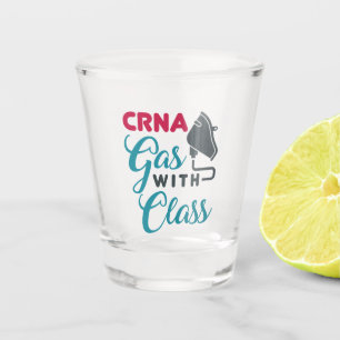 Copo De Shot Gás CRNA com Apreciação Engraçada de Classe