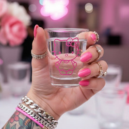 Copo De Shot Gatinha