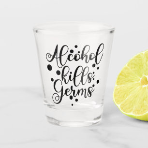 Copo De Shot Germes de Matares de álcool Humor Engraçado do