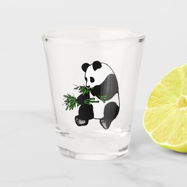 Copo De Shot Giant Panda come Bamboo (Frente)
