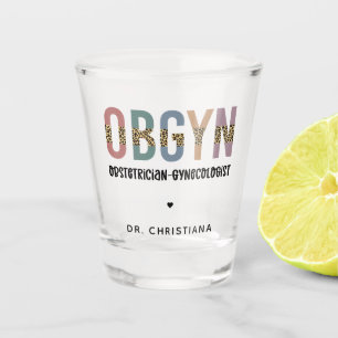 Copo De Shot Ginecologista Obstetrícia Personalizada