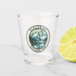 Copo De Shot Glacier Bay National Park Illustration Viagem Art