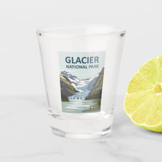Copo De Shot Glacier National Park Viagem Art