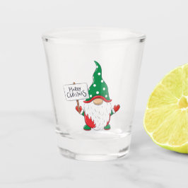 Copo De Shot Gnomo Feliz Natal