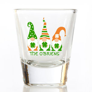 Copo De Shot Gnomos Irlandeses Engraçados