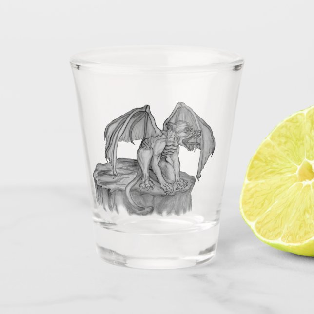 Copo De Shot Golem Gargoyle (Frente)