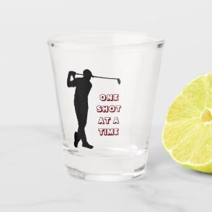 Copo De Shot Golf Golfer Humor