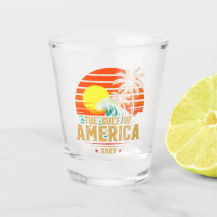 Copo De Shot Golfo dos EUA América Oriental 2025 - Retro Vintag