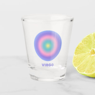 Copo De Shot Gradiente de Na moda do Sinal Zodiac Virgo
