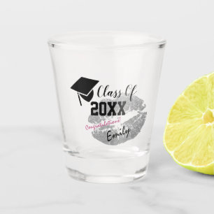 Copo De Shot Graduação Elegante e ano de classe 20XX, Topper, K