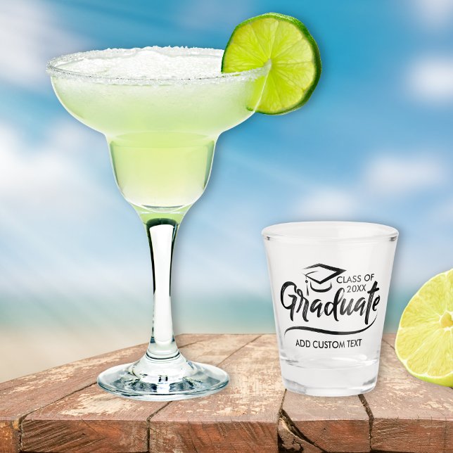 Copo De Shot Graduação Personalizada de Presente de Classe do A (Criador carregado)