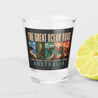 Copo De Shot Great Ocean Road Australia Landmarks Illustration
