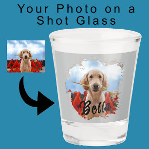 Copo De Shot Grelha Moderna Simples, Bonita, Um Cachorro De Um
