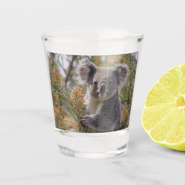 Copo De Shot Grevillea Koala Bear (Frente)