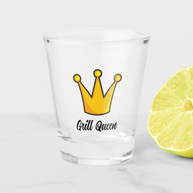 Copo De Shot Grill Queen (Frente)