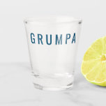 Copo De Shot Grumpa Funny Novelty para Graphic Grumpy Vovô<br><div class="desc">Grumpa Funny Novelty para Vovô Gráfico Vidro Fotografado</div>