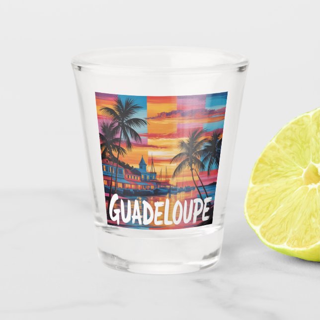 Copo De Shot Guadeloupe  (Frente)